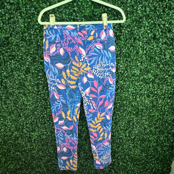 Lilly Pulitzer Size 6 Ankle Length Multi-color Pants - Picture 2 of 3